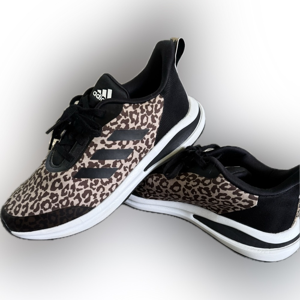 adidas Leopard Print Black Sneakers
